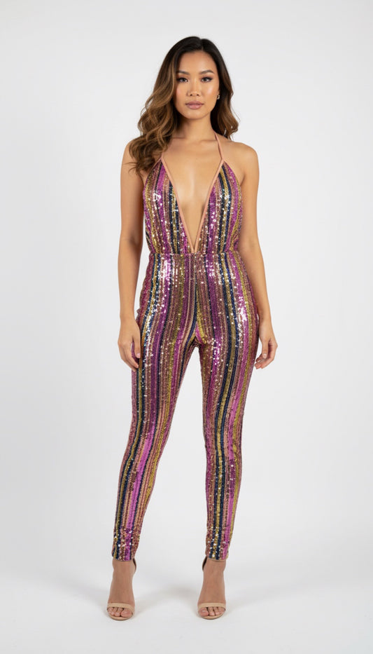 Sequin jumpsuit